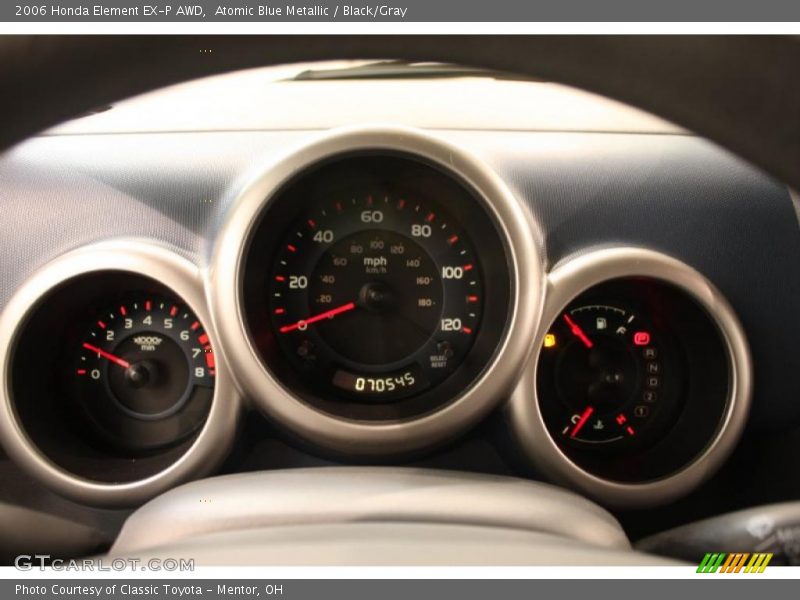 Atomic Blue Metallic / Black/Gray 2006 Honda Element EX-P AWD