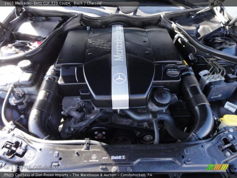  2003 CLK 320 Coupe Engine - 3.2 Liter SOHC 18-Valve V6