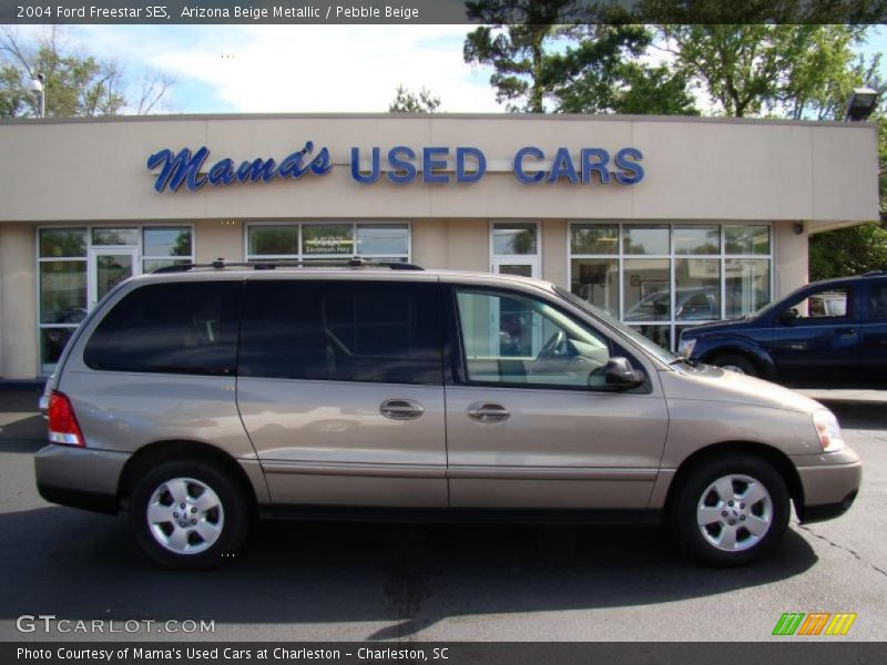 Arizona Beige Metallic / Pebble Beige 2004 Ford Freestar SES