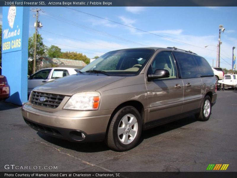 Arizona Beige Metallic / Pebble Beige 2004 Ford Freestar SES