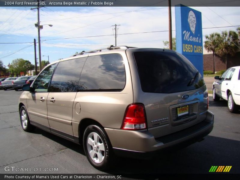 Arizona Beige Metallic / Pebble Beige 2004 Ford Freestar SES