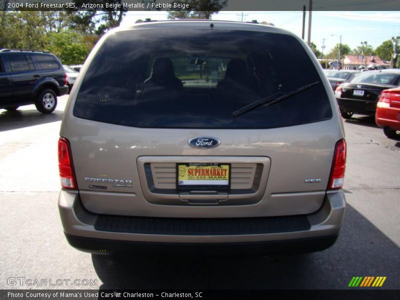 Arizona Beige Metallic / Pebble Beige 2004 Ford Freestar SES