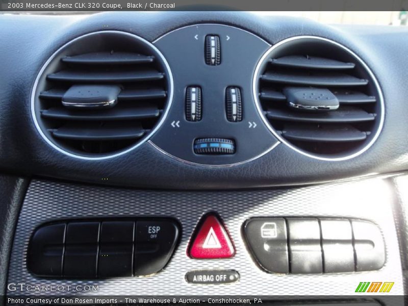 Controls of 2003 CLK 320 Coupe