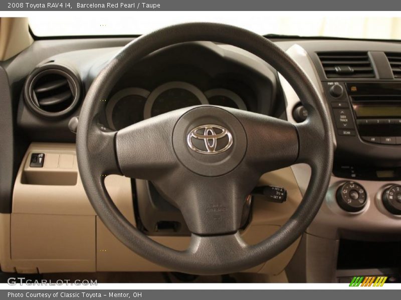 Barcelona Red Pearl / Taupe 2008 Toyota RAV4 I4