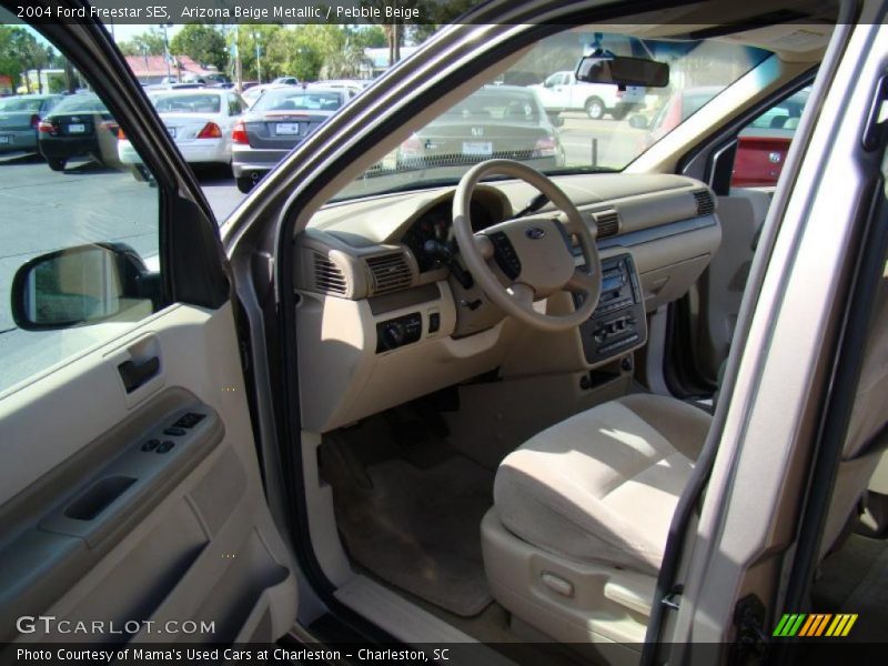 Arizona Beige Metallic / Pebble Beige 2004 Ford Freestar SES