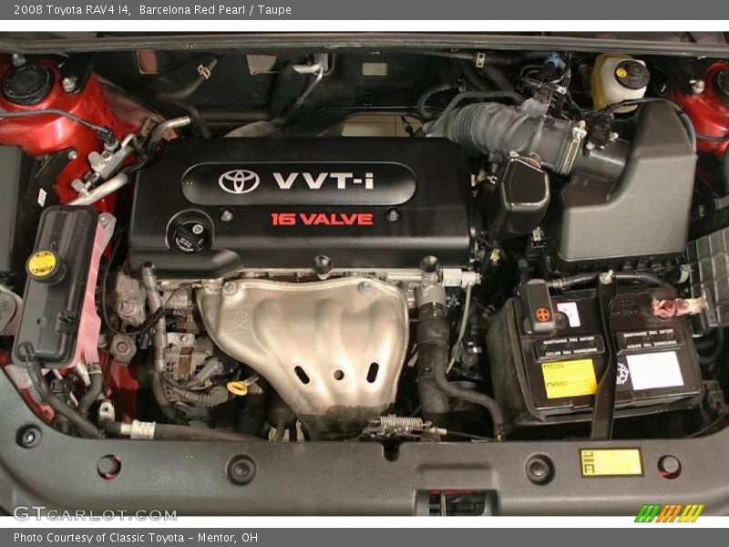 Barcelona Red Pearl / Taupe 2008 Toyota RAV4 I4