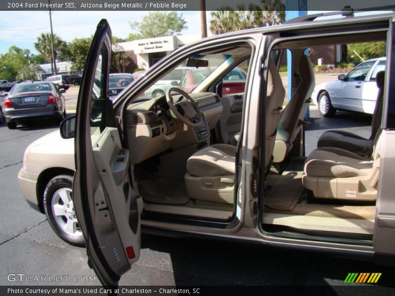 Arizona Beige Metallic / Pebble Beige 2004 Ford Freestar SES