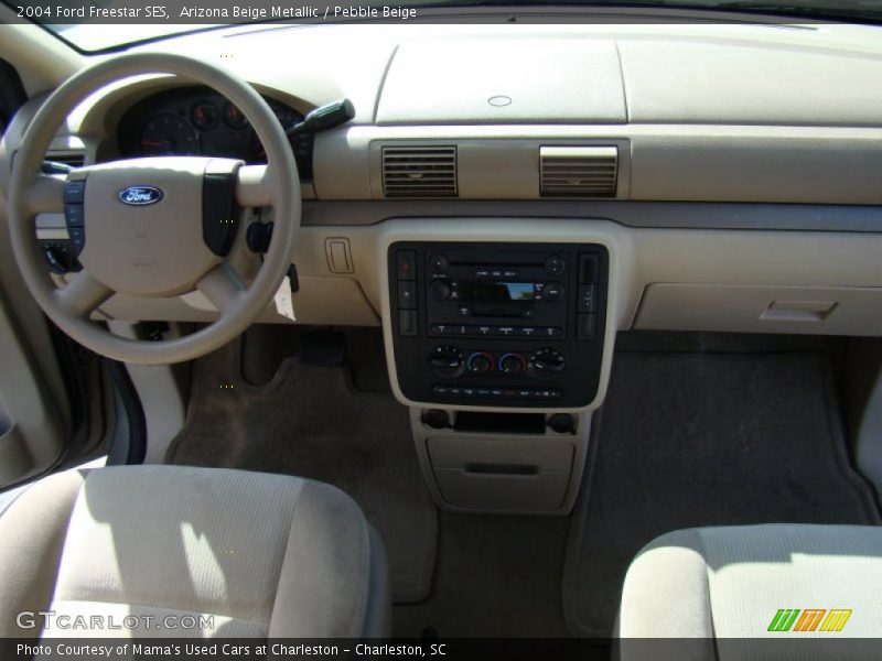 Arizona Beige Metallic / Pebble Beige 2004 Ford Freestar SES