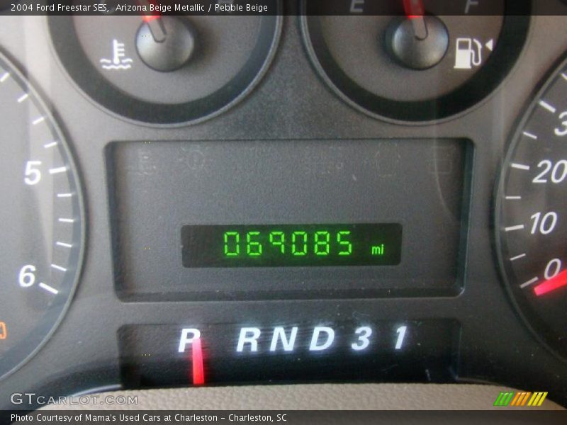 Arizona Beige Metallic / Pebble Beige 2004 Ford Freestar SES