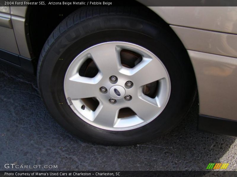 Arizona Beige Metallic / Pebble Beige 2004 Ford Freestar SES