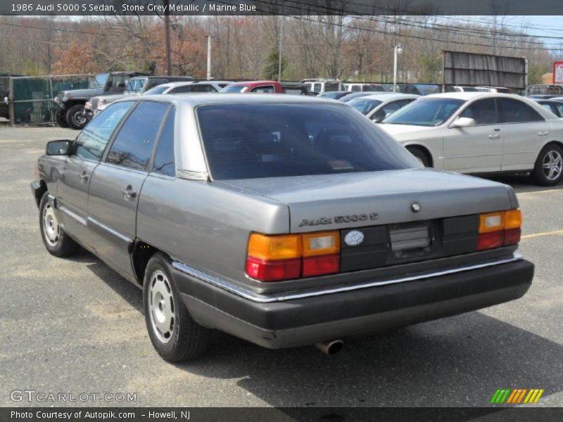  1986 5000 S Sedan Stone Grey Metallic