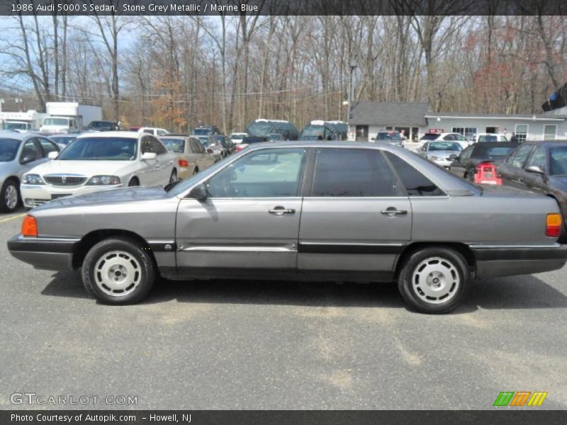  1986 5000 S Sedan Stone Grey Metallic