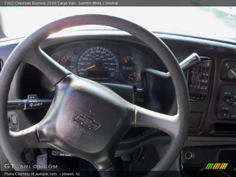 Summit White / Neutral 2002 Chevrolet Express 2500 Cargo Van