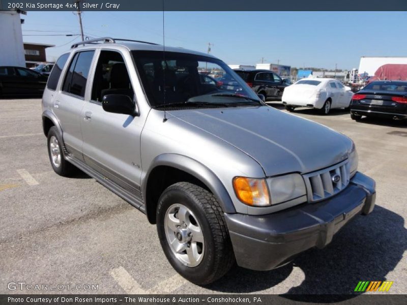 Silver / Gray 2002 Kia Sportage 4x4