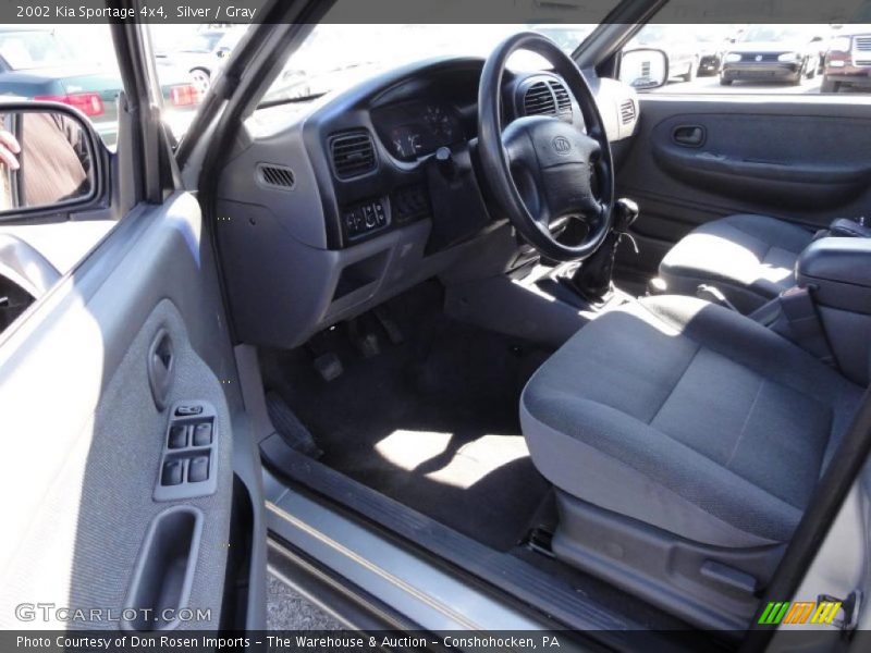 Silver / Gray 2002 Kia Sportage 4x4