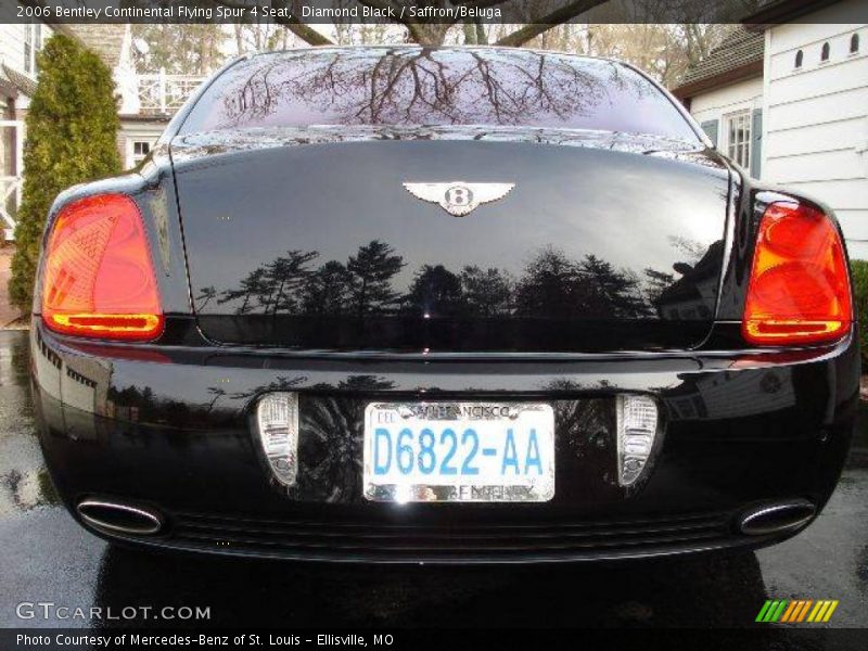 Diamond Black / Saffron/Beluga 2006 Bentley Continental Flying Spur 4 Seat