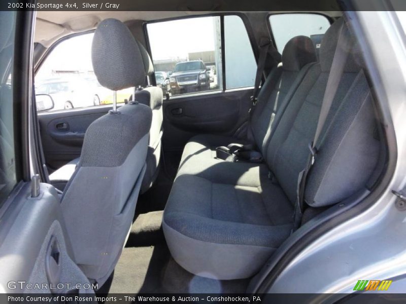Silver / Gray 2002 Kia Sportage 4x4