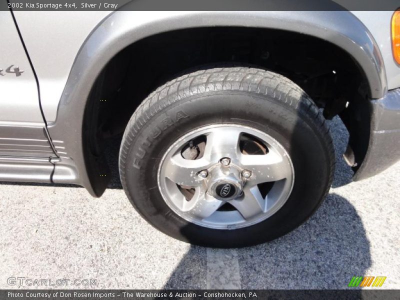 Silver / Gray 2002 Kia Sportage 4x4