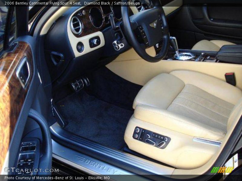 Diamond Black / Saffron/Beluga 2006 Bentley Continental Flying Spur 4 Seat
