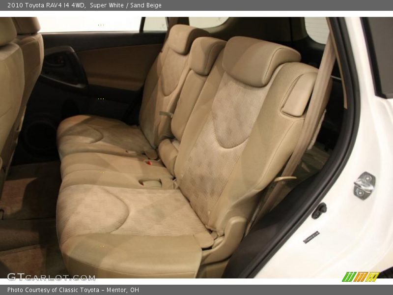 Super White / Sand Beige 2010 Toyota RAV4 I4 4WD