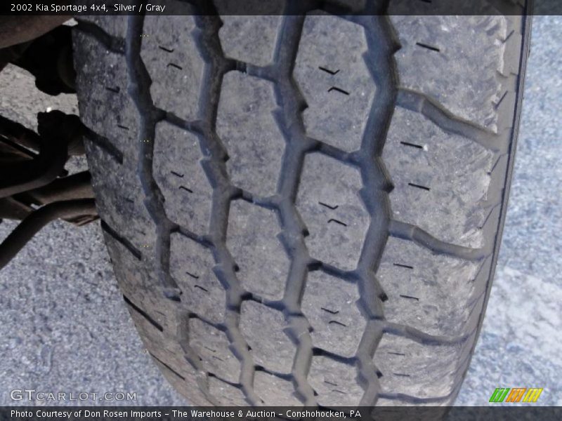 Silver / Gray 2002 Kia Sportage 4x4