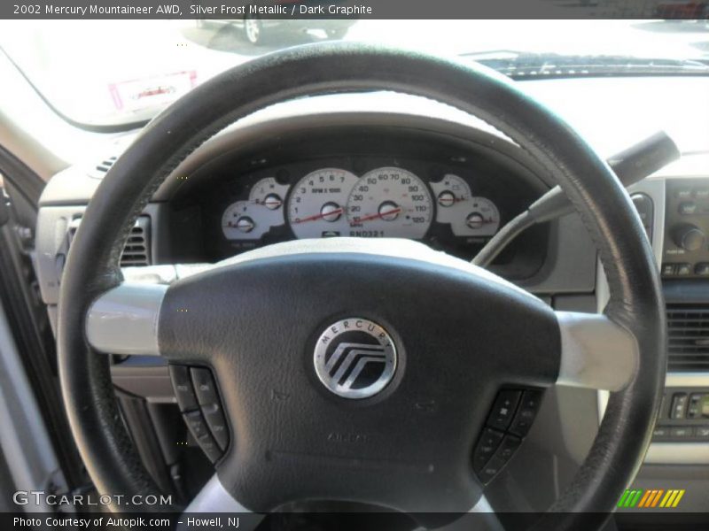Silver Frost Metallic / Dark Graphite 2002 Mercury Mountaineer AWD