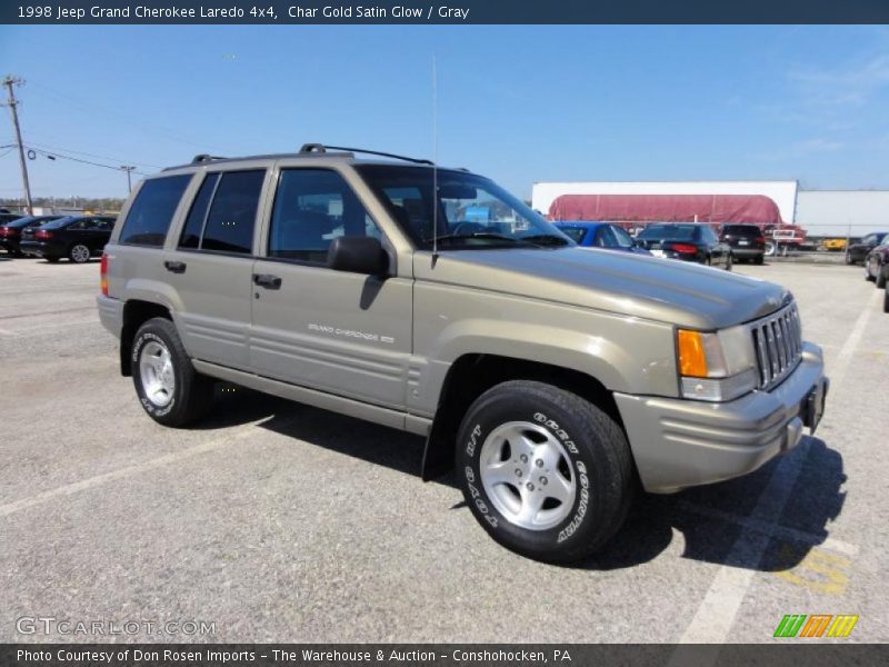 Char Gold Satin Glow / Gray 1998 Jeep Grand Cherokee Laredo 4x4