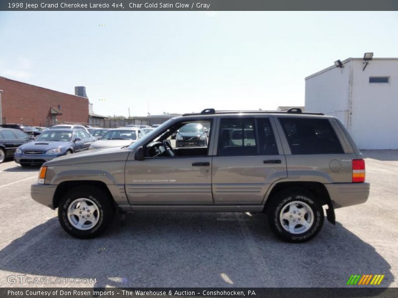 Char Gold Satin Glow / Gray 1998 Jeep Grand Cherokee Laredo 4x4