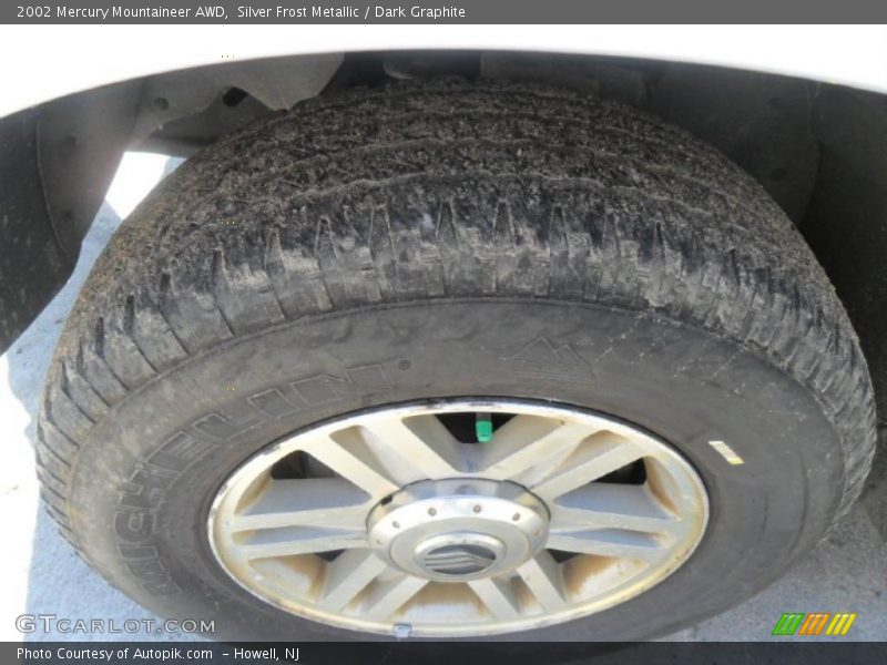 Silver Frost Metallic / Dark Graphite 2002 Mercury Mountaineer AWD