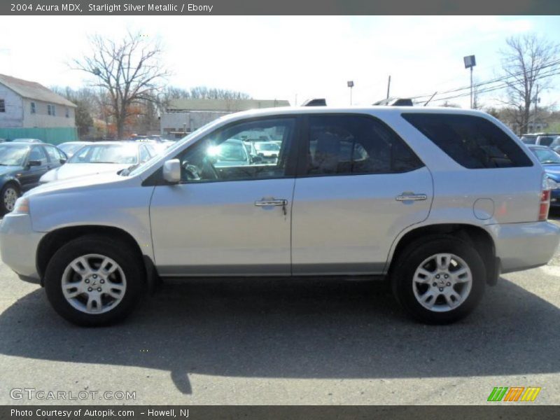 Starlight Silver Metallic / Ebony 2004 Acura MDX