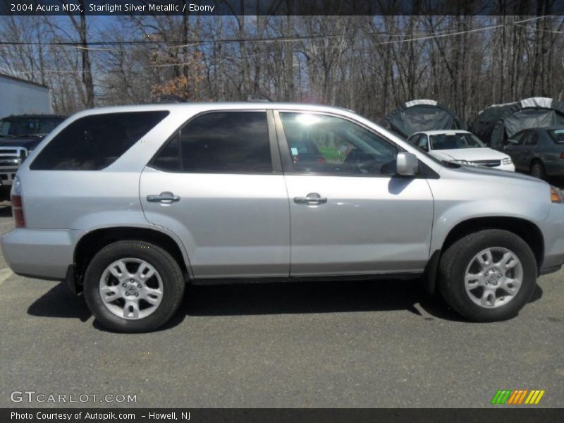 Starlight Silver Metallic / Ebony 2004 Acura MDX