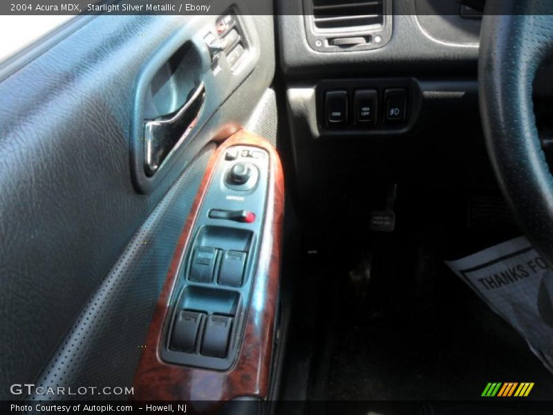 Starlight Silver Metallic / Ebony 2004 Acura MDX