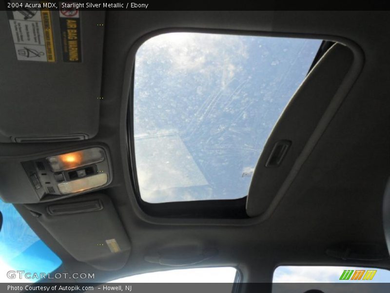 Starlight Silver Metallic / Ebony 2004 Acura MDX