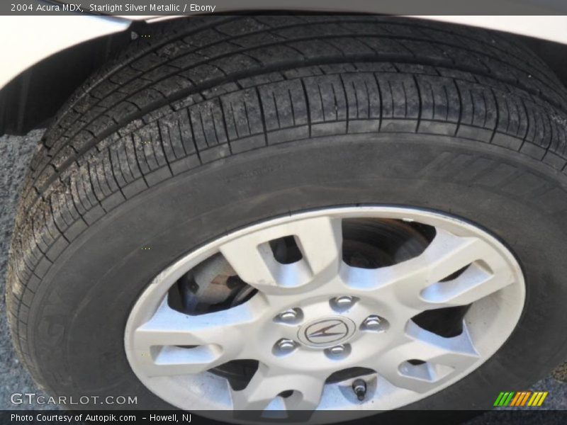 Starlight Silver Metallic / Ebony 2004 Acura MDX