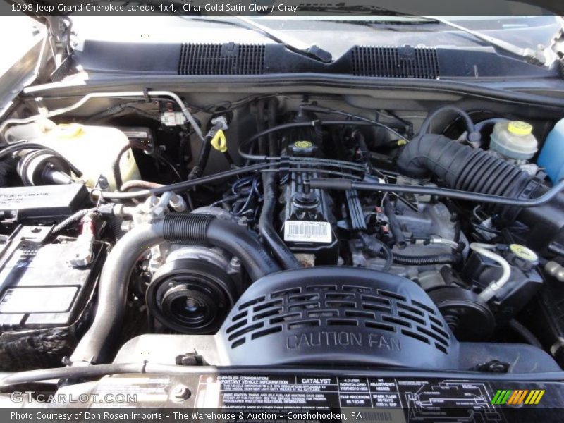  1998 Grand Cherokee Laredo 4x4 Engine - 4.0 Liter OHV 12-Valve Inline 6 Cylinder
