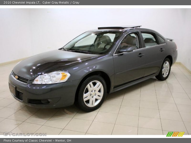 Cyber Gray Metallic / Gray 2010 Chevrolet Impala LT