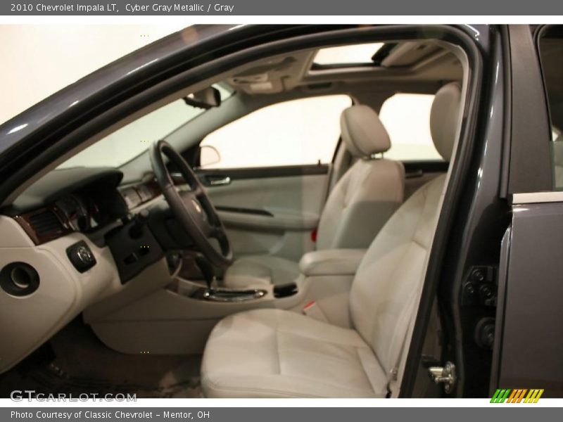Cyber Gray Metallic / Gray 2010 Chevrolet Impala LT
