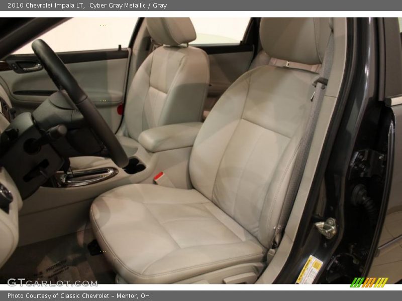 Cyber Gray Metallic / Gray 2010 Chevrolet Impala LT
