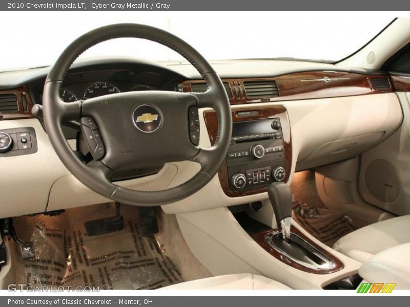 Cyber Gray Metallic / Gray 2010 Chevrolet Impala LT