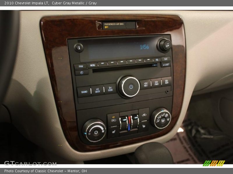 Cyber Gray Metallic / Gray 2010 Chevrolet Impala LT