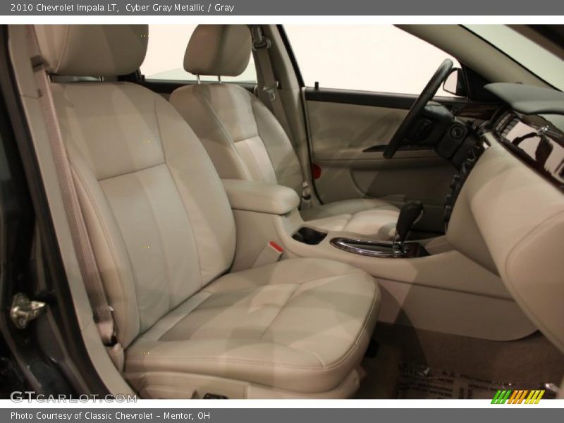Cyber Gray Metallic / Gray 2010 Chevrolet Impala LT