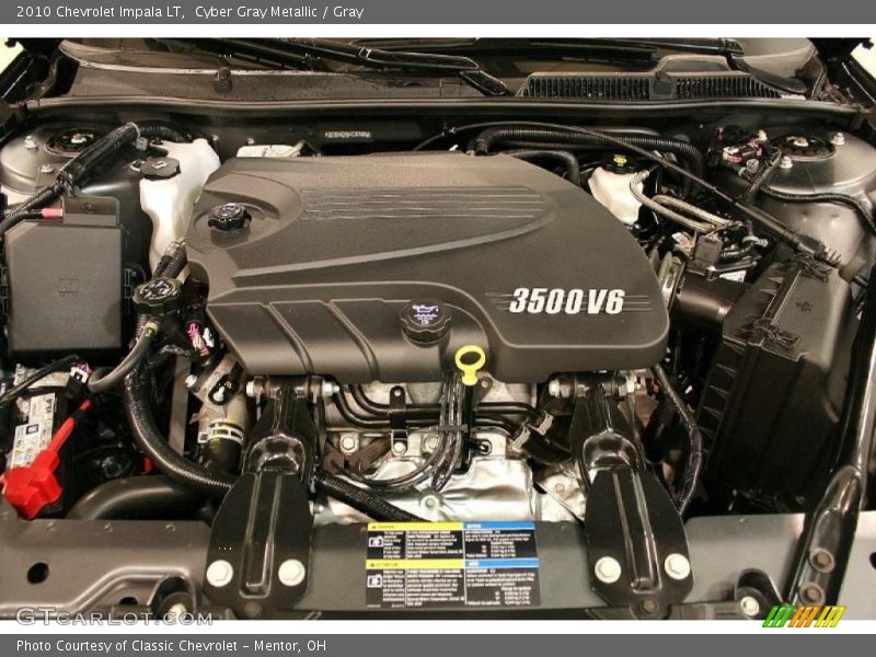 Cyber Gray Metallic / Gray 2010 Chevrolet Impala LT