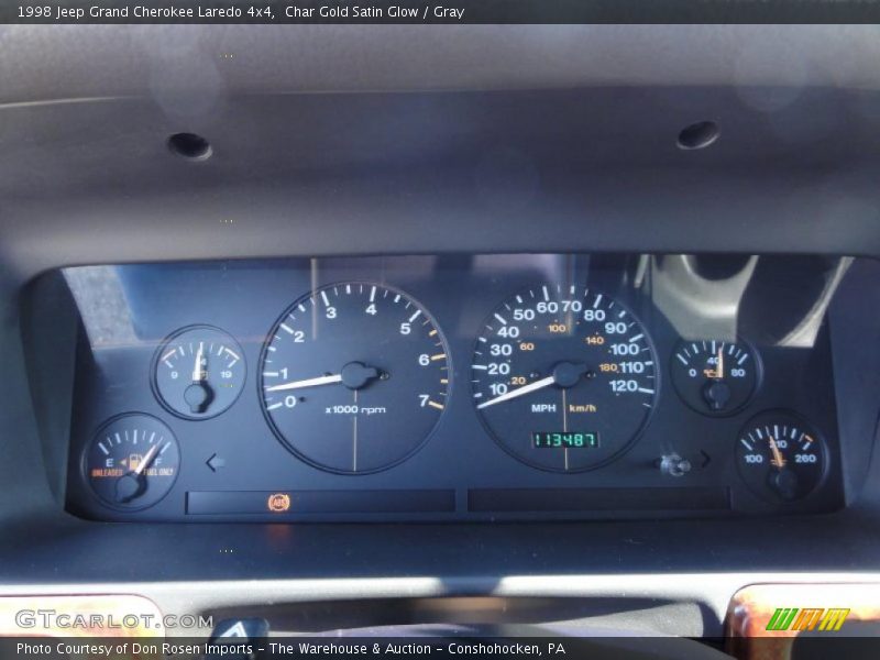  1998 Grand Cherokee Laredo 4x4 Laredo 4x4 Gauges