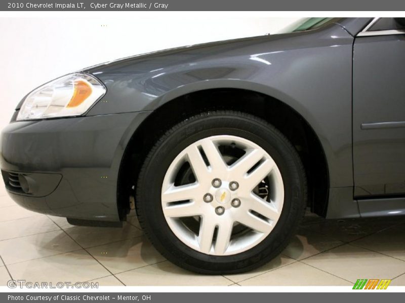 Cyber Gray Metallic / Gray 2010 Chevrolet Impala LT