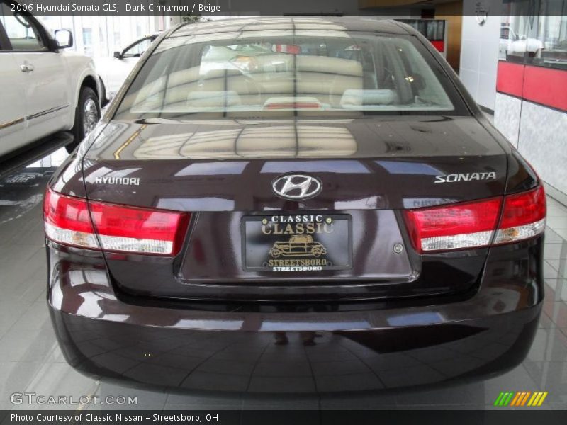 Dark Cinnamon / Beige 2006 Hyundai Sonata GLS