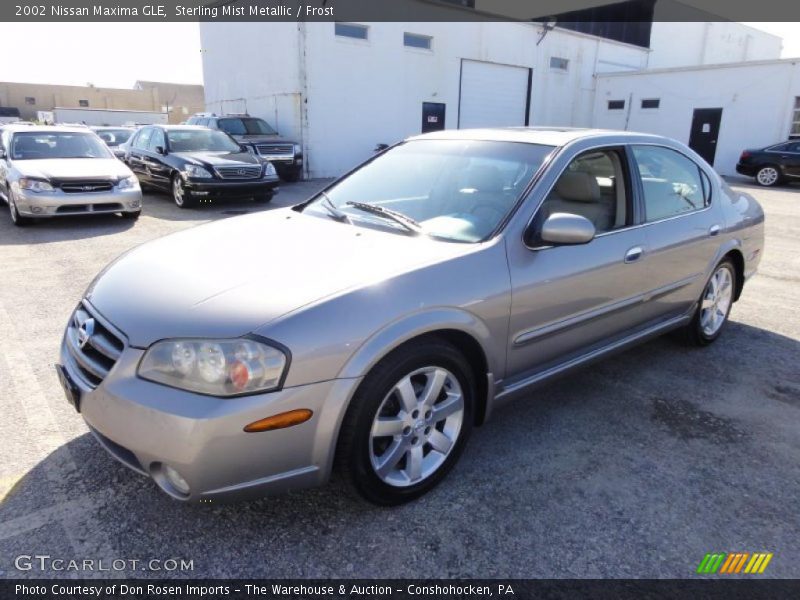 Sterling Mist Metallic / Frost 2002 Nissan Maxima GLE