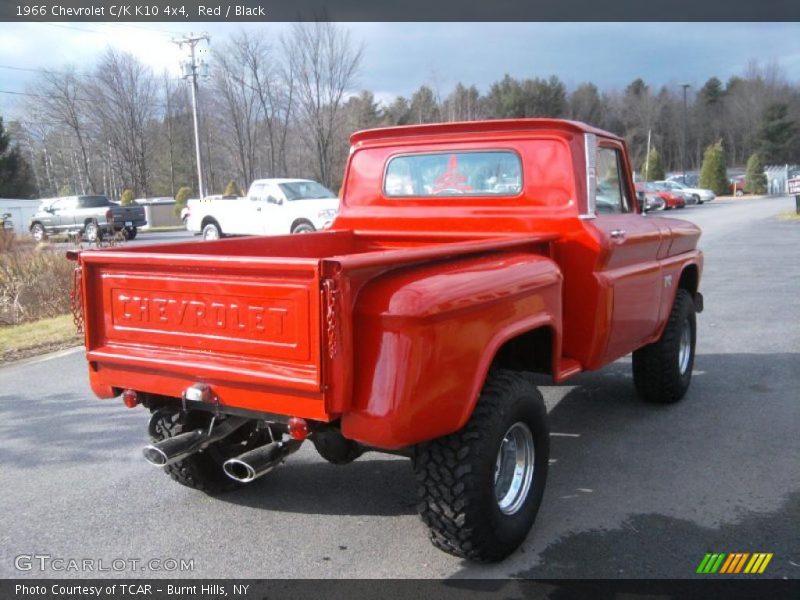 Red / Black 1966 Chevrolet C/K K10 4x4