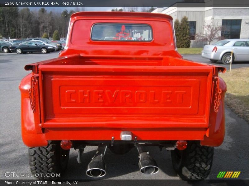 Red / Black 1966 Chevrolet C/K K10 4x4