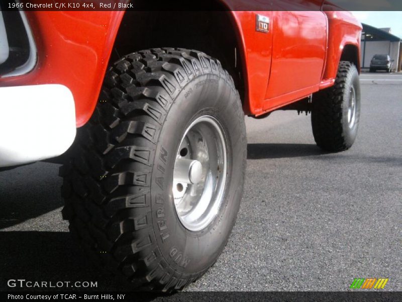 Red / Black 1966 Chevrolet C/K K10 4x4