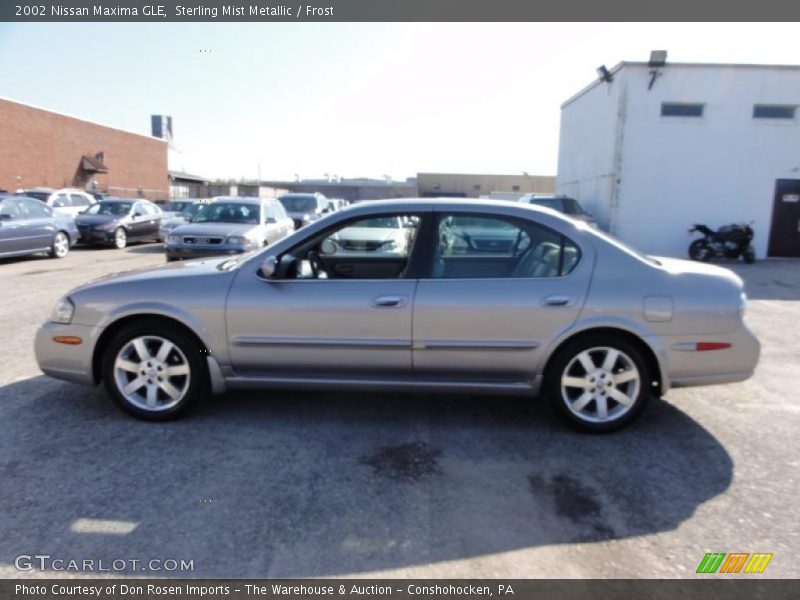 Sterling Mist Metallic / Frost 2002 Nissan Maxima GLE